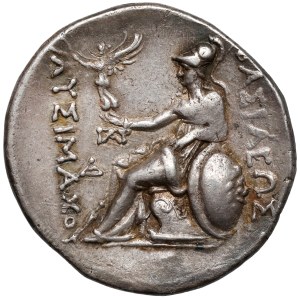 Grecja, Tracja, Lizymach (305-281 p.n.e.) Tetradrachma, Lampsakos