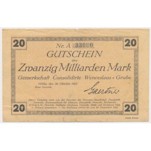 Mölke (Miłków), 20 mld marek 1923