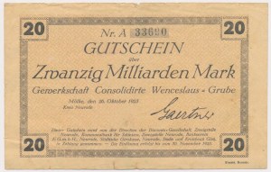 Miłków [Mölke], 20 billion marks 1923