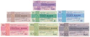 DDR Forum - set 0.50 - 500 marks (7pcs)