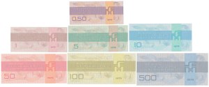 DDR Forum - set 0.50 - 500 marks (7pcs)