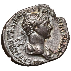 Trajan (98-117 n.e.) Denar, Rzym