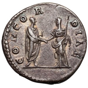 Faustyna I Starsza (138-141 n.e.) Denar pośmiertny, Rzym, po 141 n.e.