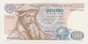 Belgium, 1,000 Francs 1975