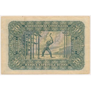 Szwajcaria, 50 Francs 1947