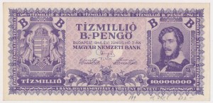 Hungary, 10 million B.-Pengo 1946