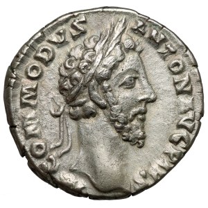 Kommodus (177-192 n.e.) Denar, Rzym