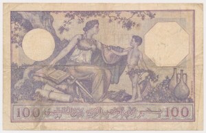 Algeria, 100 Francs 1933