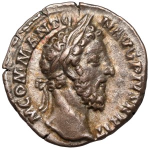 Kommodus (177-192 n.e.) Denar, Rzym