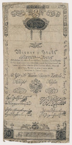 Austria, 2 Guilders 1800