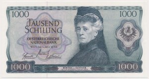Autriche, 1.000 Schilling 1966