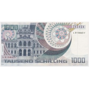 Austria, 1.000 Schilling 1983