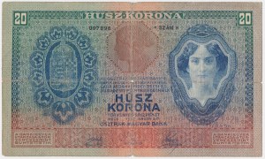 Autriche, 20 Koron 1907