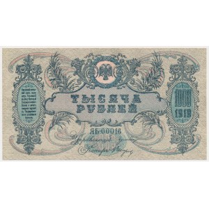 Rosja Południowa, 1.000 Rubli 1919