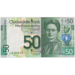 Szkocja, 50 Pounds 2009