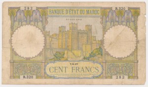 Maroc, 100 Francs 1937