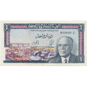 Tunezja, 1 Dinar 1965