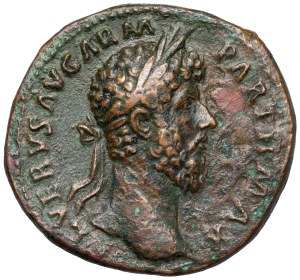 Lucius Verus (161-169 ap. J.-C.) Sesterc, Rome