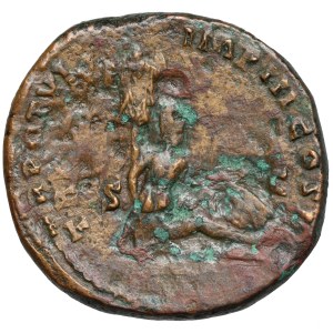 Lucjusz Werus (161-169 n.e.) Sesterc, Rzym