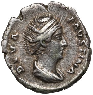 Faustine Ier l'Ancienne (138-141 ap. J.-C.) Denier posthume, Rome, après 141 ap.