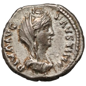 Faustyna I Starsza (138-141 n.e.) Denar pośmiertny