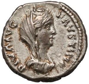 Faustine Ier l'Ancienne (138-141 ap. J.-C.) Denier posthume, Rome, après 141 ap.