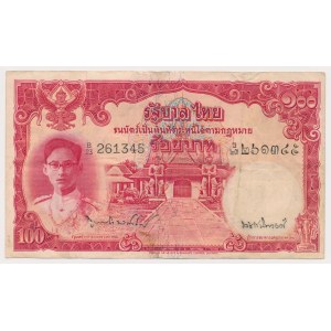 Tajlandia, 100 Bath ND (1955)