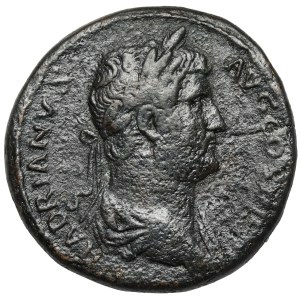 Hadrian (117-138 n.e.) Sesterc, Rzym - Afryka
