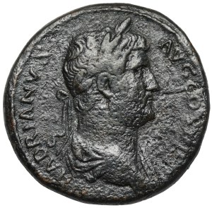 Hadrien (117-138 ap. J.-C.) Sesterc, Rome - Afrique