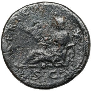 Hadrian (117-138 n.e.) Sesterc, Rzym - Afryka