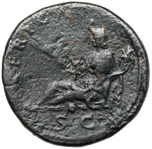 Hadrien (117-138 ap. J.-C.) Sesterc, Rome - Afrique