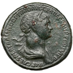 Trajan (98-117 n.e.) Sesterc, Rzym