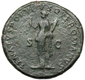 Trajan (98-117 ap. J.-C.) Sesterc, Rome