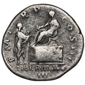 Hadrian (117-138 n.e.) Denar, Rzym - rzadki