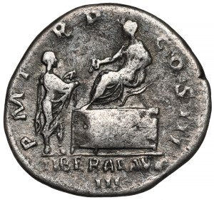 Hadrian (117-138 AD) Denarius, Rome - rare
