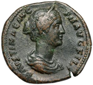Faustine II la Jeune (161-175 ap. J.-C.) Sesterc, Rome
