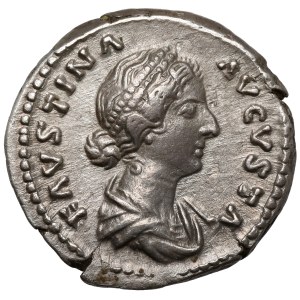 Faustyna II Młodsza (161-175 n.e.) Denar, Rzym