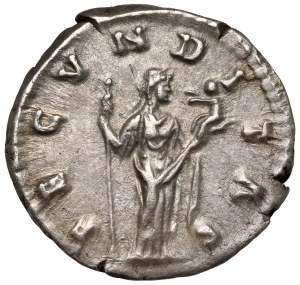 Faustine II la Jeune (161-175 ap. J.-C.) Denier, Rome