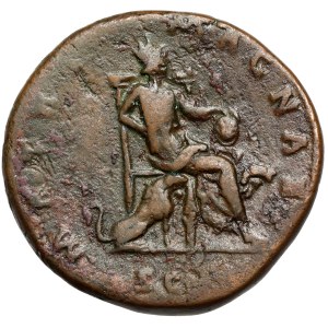 Faustyna II Młodsza (161-175 n.e.) Sesterc, Rzym