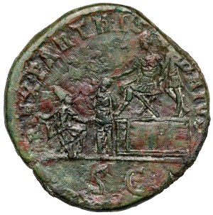 Trajan (98-117 ap. J.-C.) Sesterc, Rome