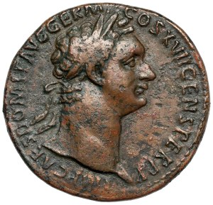 Domitien (81-96 ap. J.-C.) Sesterc, Rome - rare
