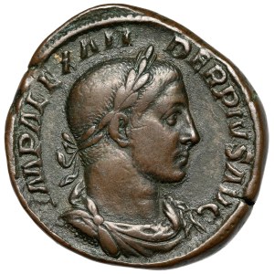 Aleksander Sewer (222-235 n.e.) Sesterc, Rzym