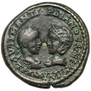 Gordian III (238-244 n.e.) i Tranquillina, AE26, Tracja, Mesambria