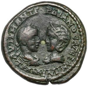 Gordian III (238-244 AD) and Tranquillina, AE26, Thrace, Mesambria