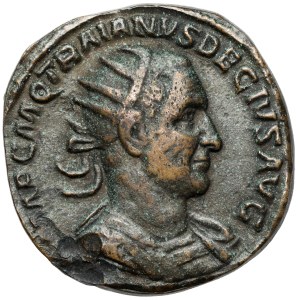Trajan Decjusz (249-251 n.e.) Podwójny Sesterc, Rzym