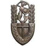 PSZnZ, Odznaka, 2 Korpus Polski [020371] + legitymacja - po strzelcu Możdzeńskim Heliodorze