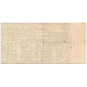 Gdynia, Komunalna Kasa Oszczędności, Znaczek na 1 złoty 1939
