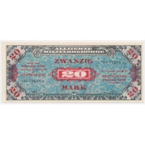 Niemcy, Okupacja aliancka 20 Mark 1944