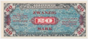 Germany, Allied Occupation 20 Mark 1944