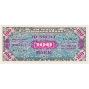 Niemcy, Okupacja aliancka 100 Mark 1944